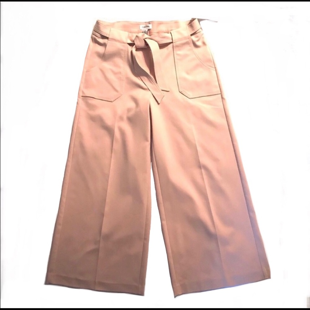 Calvin Klein Pink wide leg Pants 🌸🌸🌸